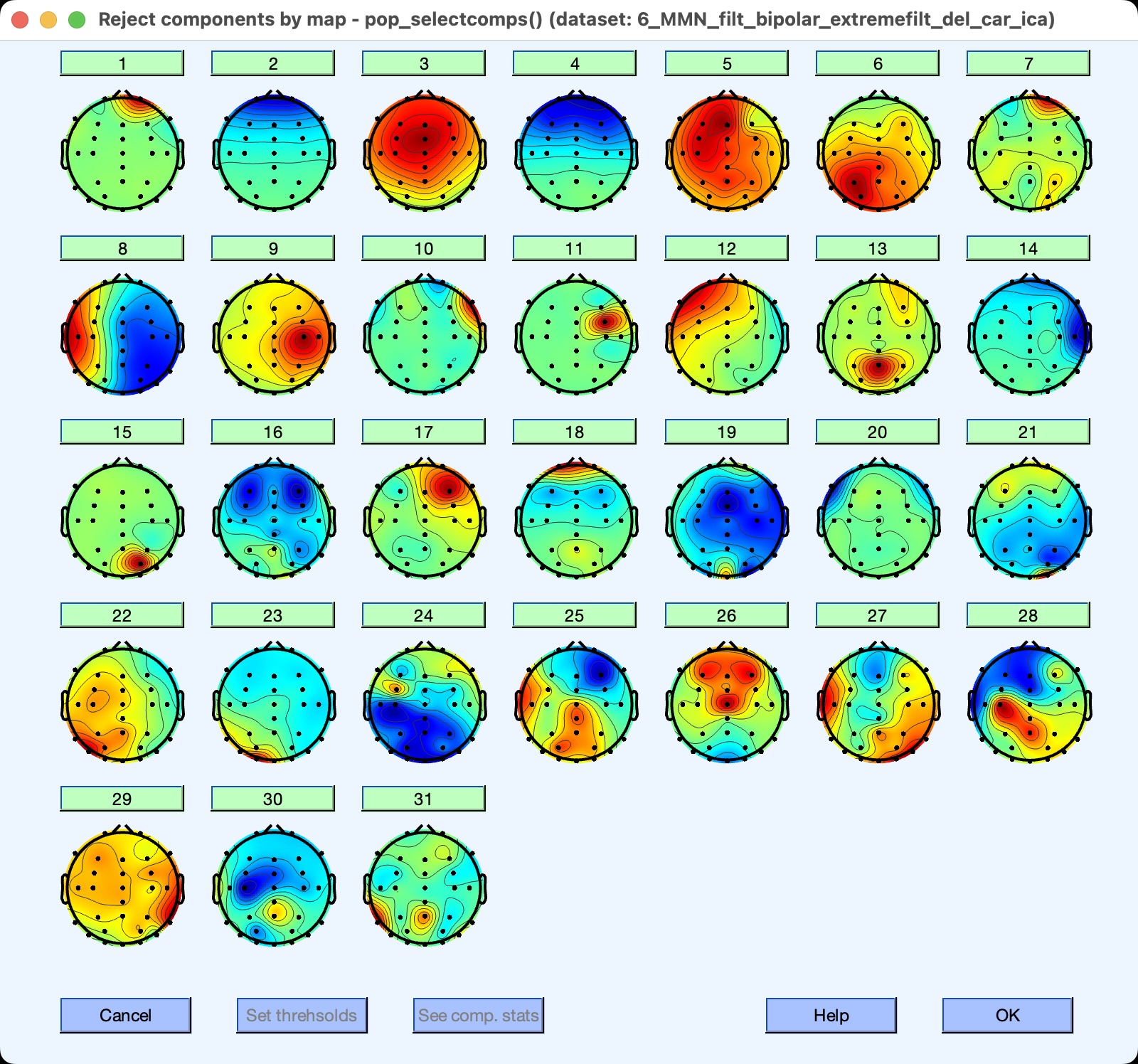 IC Scalp Maps